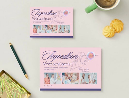 Tegoedbon Special | De Teamcoaches