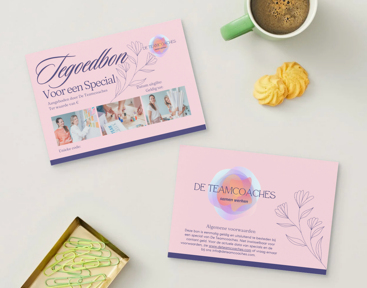 Tegoedbon Special | De Teamcoaches
